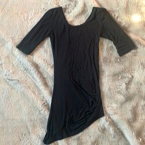 Asymmetrical 3/4 Sleeve Tunic